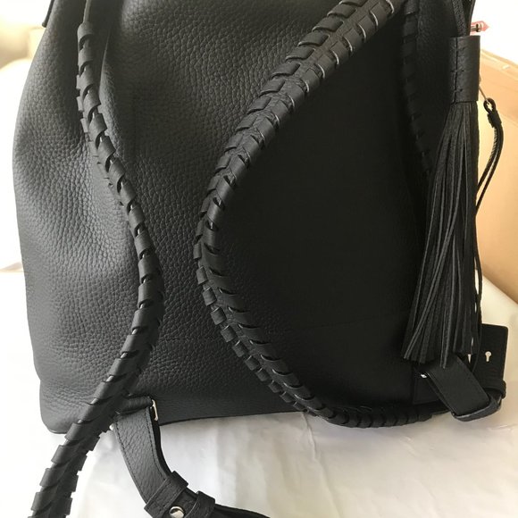 All Saints Handbags - Allsaints all saints kita gray leather backpack NW